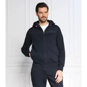 Bluzy męskie - Tommy Hilfiger Bluza MIX MEDIA ZIP TAPE THROUGH | Regular Fit - miniaturka - grafika 1
