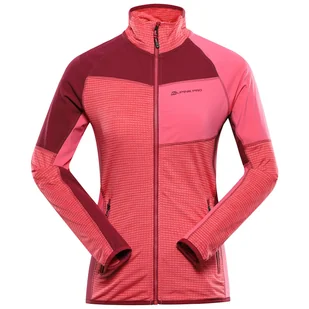 Bluza damska Alpine Pro Onneca 2 Rozmiar: M / Kolor: różowy - Bluzy sportowe damskie - miniaturka - grafika 1