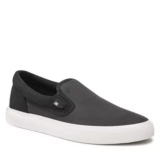 Trampki damskie - DC Tenisówki Manual Slip-On Txse ADYS300676 Black(Blk) - grafika 1