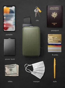 Ogon Designs Etui torba na telefon RFID Phone Bag - navy blue - Etui i futerały do telefonów - miniaturka - grafika 14