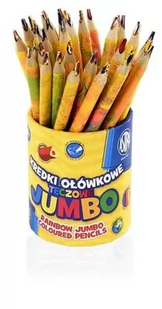 Astra Kredki ołówkowe tęczowe Jumbo 36szt) - Przybory szkolne - miniaturka - grafika 2