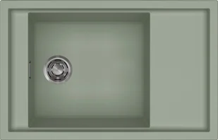 ELLECI Zlew SINTESI 305 sage green (K82) KERATEK (LKS31082) - Zlewozmywaki - miniaturka - grafika 1