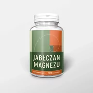 Witaminy i minerały - NANGA Jabłczan magnezu 900 mg 100 kaps - miniaturka - grafika 1