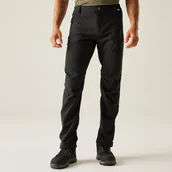 Odzież trekkingowa męska - Regatta Spodnie męskie trekkingowe softshell Geo II Czarny, Rozmiar: EU58 - miniaturka - grafika 1