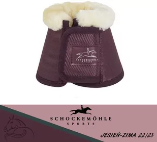 Schockemohle Kaloszki COSY jesień-zima 2022/23 - wine - Akcesoria jeździeckie - miniaturka - grafika 1