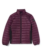 Kurtki męskie - Calvin Klein Męska kurtka z logo z recyklingu, Śliwka passion, XL - miniaturka - grafika 1