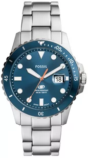 Zegarek Zegarek Fossil FS6050 BLUE DIVE Stainless Steel 42mm - Zegarki męskie - miniaturka - grafika 1