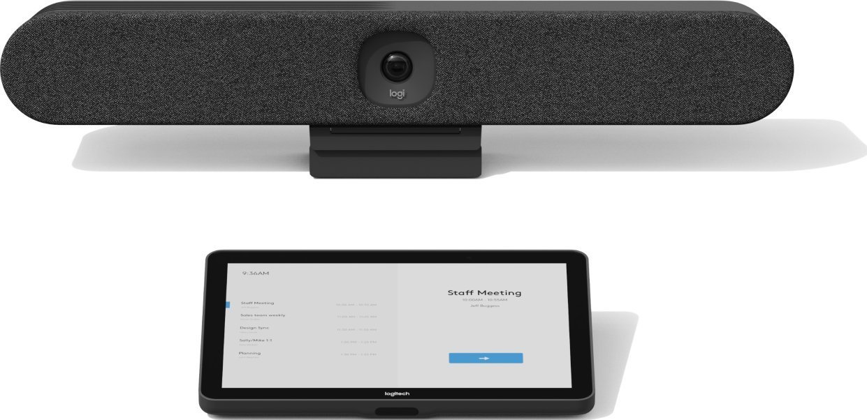 Kamera internetowa Logitech RALLY BAR HUDDLE+TAP IP BUNDLE