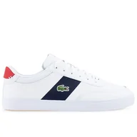 Buty sportowe męskie - Buty Lacoste Court Master Pro 1232 SMA 745SMA0130-407 - białe - miniaturka - grafika 1