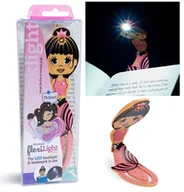 Zakładki do książek - Flexilight Pals Mermaid Pink - Lampka do książki - Thinking Gifts - miniaturka - grafika 1