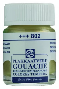 Farba wodna Talens Gouache Extra Fine, 802 LightGold, 16 ml - Farby i media malarskie - miniaturka - grafika 1