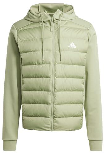 adidas Męska kurtka Essentials Hybrid Down z kapturem, S