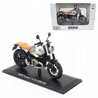 Samochody i pojazdy dla dzieci - BMW R nineT Scrambler model z podstawką skala 1:12 Maisto - miniaturka - grafika 1