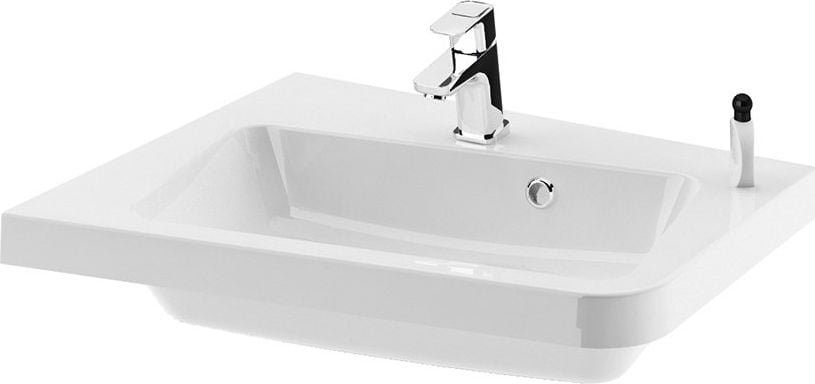 Umywalka Ravak UMYWALKA 10 550 BIAŁA LEWA Z OTW // RAV.XJIL1155000