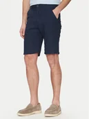 Spodenki męskie - Blend Szorty materiałowe 20717870 Granatowy Regular Fit - miniaturka - grafika 1