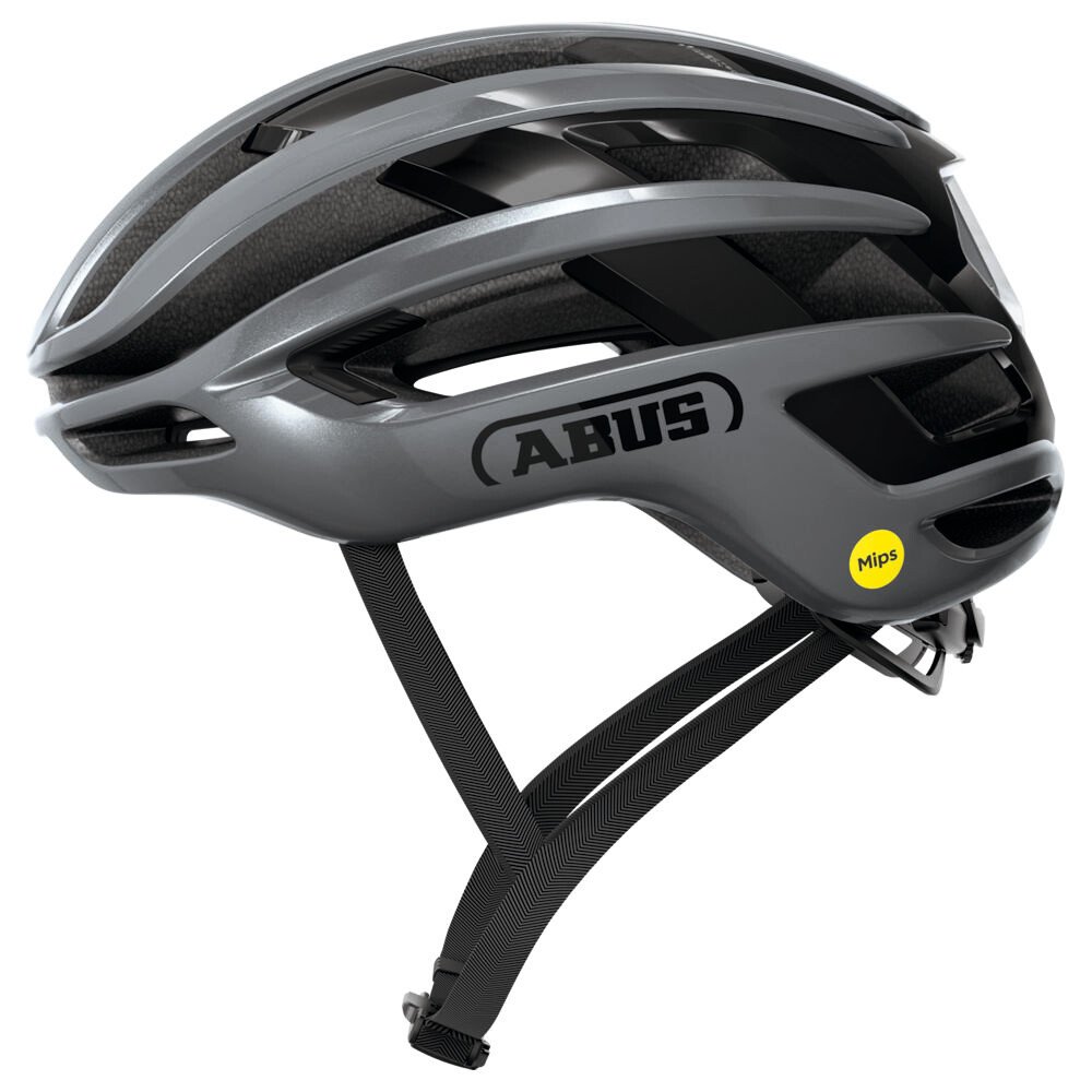 Kask rowerowy Abus Airbreaker 2.0 Mips Graphite Silver M