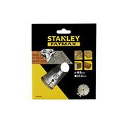 Tarcze do pił - Stanley diamentowa tarcza segmentowa do betonu 115 x 22,2 mm - miniaturka - grafika 1