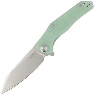 Nóż składany Kubey Flash Jade G10, Bead Blasted AUS-10 (KU158I) - Noże - miniaturka - grafika 1