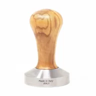 Akcesoria i części do ekspresów do kawy - Tamper o średnicy 58,5mm z drzewa oliwnego - miniaturka - grafika 1