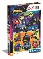 Puzzle - Puzzle 2x20 Super Kolor Batwheels - miniaturka - grafika 1