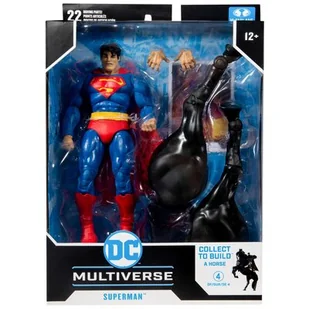 Mcfarlane Zabawki TM15439 DC Build-A 7 cali figurki WV6-DARK rycerz zwroty - Superman, wielokolorowe 15439 - Figurki dla dzieci - miniaturka - grafika 1