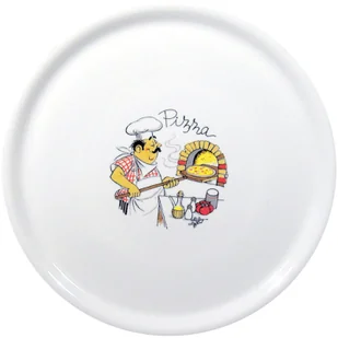 Talerz do pizzy z porcelany Traditional biały śr. 31 cm - zestaw 6 szt. - Talerze Talerz do pizzy z porcelany Traditional biały śr. 31 cm - zestaw 6 szt. - Talerze - miniaturka - grafika 1