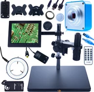 Mikroskopy i lupy - Mikroskop Rosfix MIKROSKOP CYFROWY DO LUTOWANIA JUBILERSTWA + KAMERA WYŚWIETLACZ OŚWIETLACZ - miniaturka - grafika 1