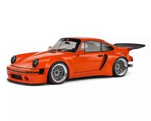 Porsche 911 KS-R (Khyzyl Saleem) - 2022, orange Solido 1:18 - Samochody i pojazdy dla dzieci - miniaturka - grafika 1