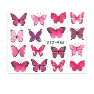 Ozdoby do paznokci - Naklejki wodne do paznokci STZ 986 - miniaturka - grafika 1