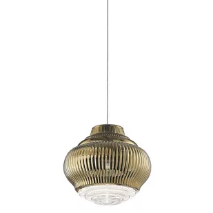 Lampa wisząca Bonnie 130 cm stare złoto metallic - Lampy sufitowe - miniaturka - grafika 2