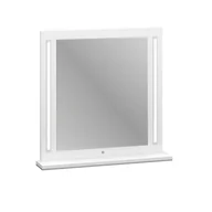 Lustra - Lustro z oświetleniem dotykowe MIRROR 02 biały SZYBKA WYSYŁKA - miniaturka - grafika 1