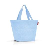 Torby i wózki na zakupy - Torba shopper m, twist powder blue RZS4119 - miniaturka - grafika 1