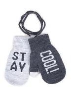 Rękawiczki dla dzieci - Rękawiczki Chłopięce Jednopalczaste Ze Sznurkiem Dotykowe Stay Cool! 12 Cm - miniaturka - grafika 1