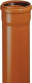 Odwodnienia, kanały i akcesoria - Magnaplast Rura kanalizacji zewnętrznej PCV-U 250/3000x7.3 KGEL SN8 lita - miniaturka - grafika 1