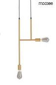 Lampy sufitowe - MOOSEE lampa wisząca RIVA 2 złota - miniaturka - grafika 1