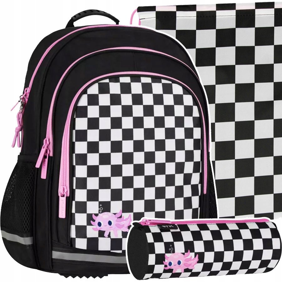 Tornister Dla Dziewczynki Plecak Do Szkoły Dla Dziewczynek Axolotl, Starpak