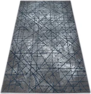 Dywany - Dywan AKRYL VALENCIA 3949 INDUSTRIAL szary / niebieski 240x350 cm - miniaturka - grafika 1