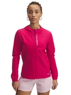 Kurtki i kamizelki sportowe damskie - Under Armour Kurtka sportowa w kolorze różowym - miniaturka - grafika 1