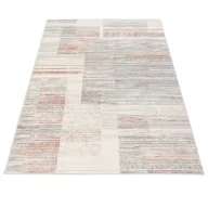 Dywany - Beżowo-czerwony dywan L2-M53 - miniaturka - grafika 1