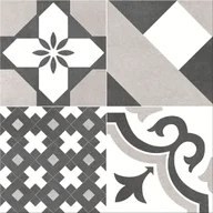 Płytki ceramiczne - Gres Fumo Patchwork gpt1110 colours mix satin 29,8x29,8 Senti - miniaturka - grafika 1