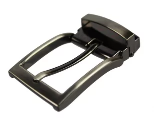 Klamra Do Paska Skórzanego 35 mm Sprzączka Metalowa Nowoczesna Obrotowa Na Zatrzask - Paski - miniaturka - grafika 1