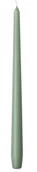 Świece - Świeca stołowa szałwia świeczka stożkowa bezzapachowa klasyczna prosta 25cm - miniaturka - grafika 1