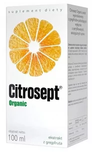 Cintamani Citrosept Organic Krople 100ml 8883411 - Witaminy i minerały - miniaturka - grafika 1