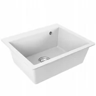 Zlewozmywaki - Rea Zlewozmywak granitowy Lin white ZLE-00130 - miniaturka - grafika 1