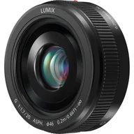 Obiektywy - Panasonic 20mm f/1.7 H-H020 LUMIX G czarny - miniaturka - grafika 1
