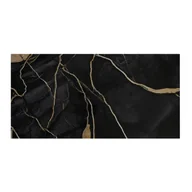 Panele ścienne i boazeria - Płytka samoprzylepna marmur czarno-złoty PS-0011 60 x 30 cm 4 szt. - miniaturka - grafika 1