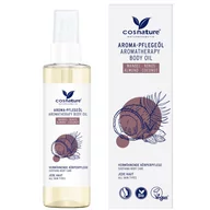 Olejki do ciała i włosów - Cosnature BIO, Naturalny aromaterapeutyczny migdałowo-kokosowy olejek do pielęgnacji ciała, 100ml - miniaturka - grafika 1