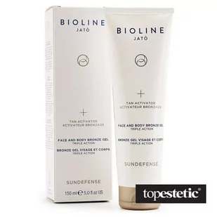 Bioline Tan Activator Face &amp; Body Bronze Gel Aktywator opalania 150 ml - Balsamy i kremy do opalania - miniaturka - grafika 1