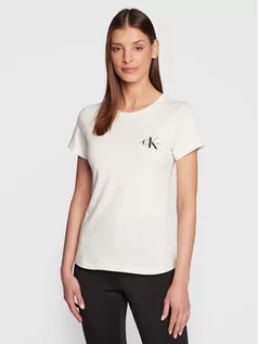 Koszulki i topy damskie - Calvin Klein Jeans Komplet 2 t-shirtów J20J219734 Kolorowy Slim Fit - grafika 1