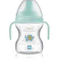 Kubki dla dzieci - MAM Learn to Drink Cup kubek treningowy z uchwytami Boy 190 ml - miniaturka - grafika 1